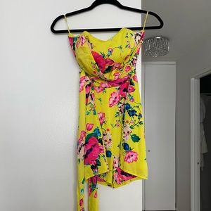 Express Yellow Romper
